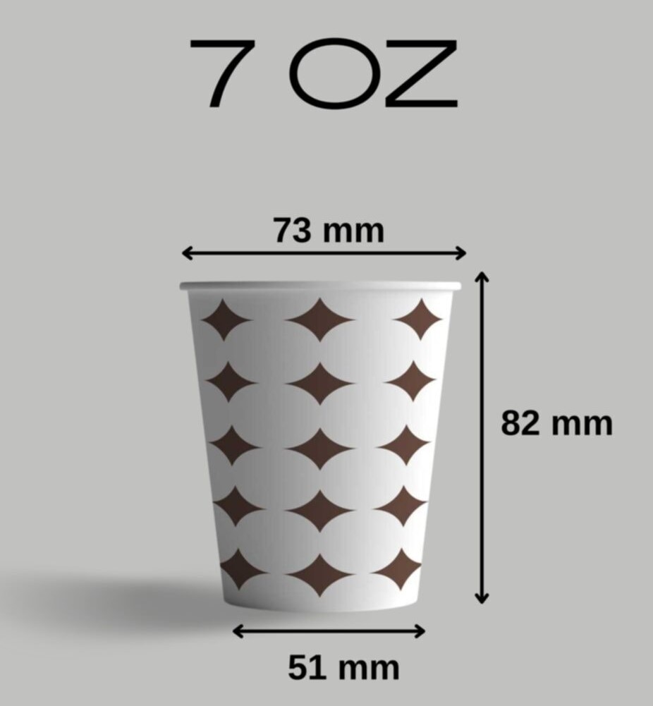 Karton Bardak 7 OZ