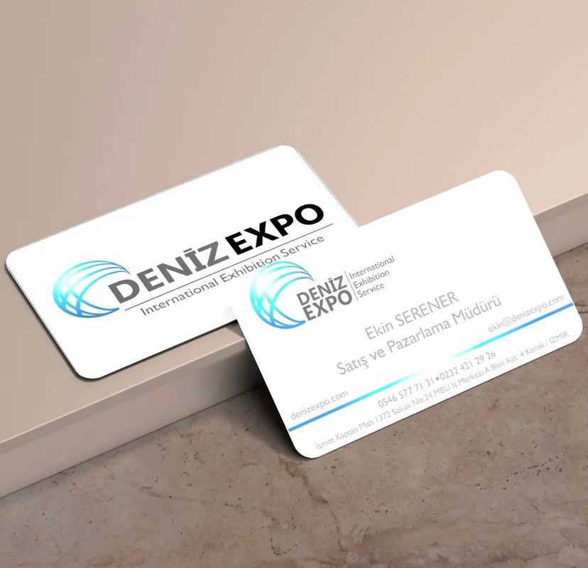 Kabartmalı Kalın Kartvizit