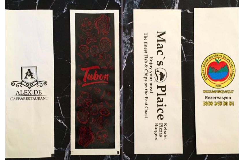 Kuşe Çatal Bıçak Kılıfı