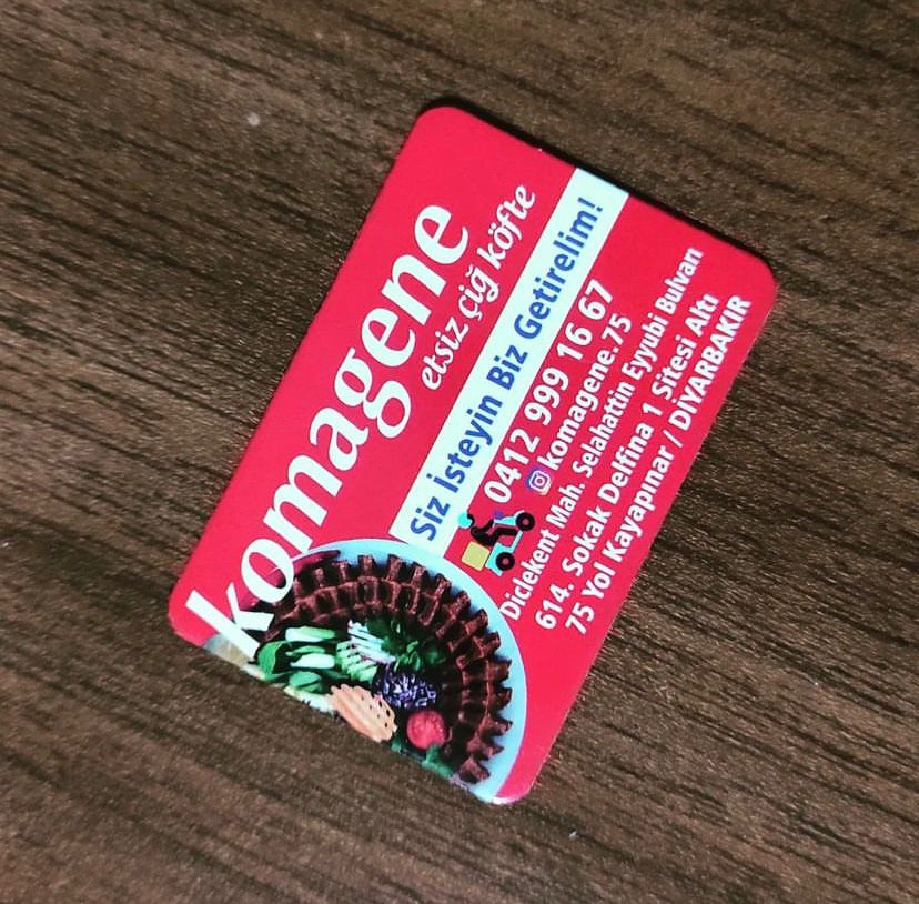 Çiğ Köfte Magnet